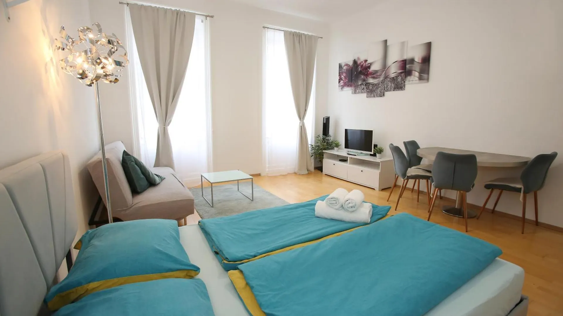 Downtown Bliss Modern Retreat With Free Parking And Fast Internet 600 Mbits Apartment Vienna